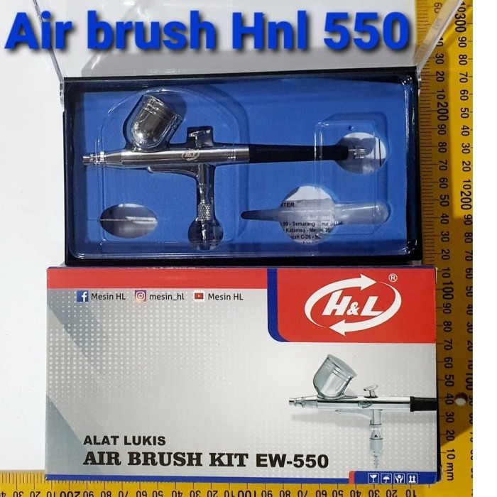 

Air Brush Kit Pen Spray Gun Lukis HNL EW 550