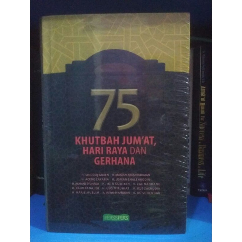 Buku Agama (75 Khutbah Jumat, Hari Raya, dan Gerhana) - ORIGINAL