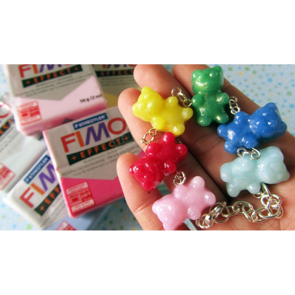 FIMO EFFECT BAHAN POLYMER CLAY Warna Terbanyak SCULPEY PREMO CERNIT - Bukan AIR DRY CLAY