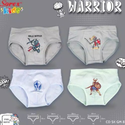 Celana Dalam Anak Boy segitiga laki-laki GM SOREX KIDS CD Warrior  670 / 650 / 651 / GM880