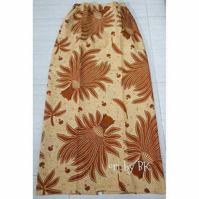 ROK PANJANG MOTIF PARI || ROK BATIK PANJANG