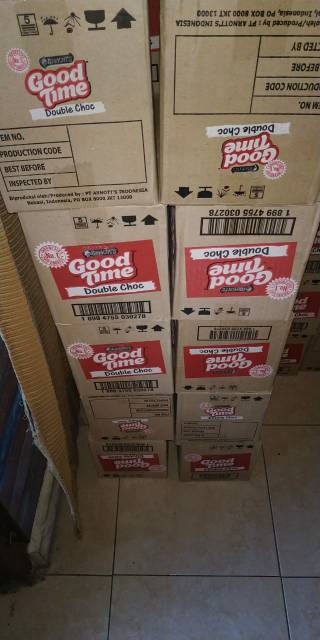 Biskuit Good Time baru box isi 12 pcs