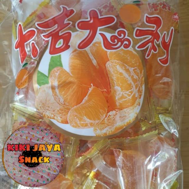 

Orange jelly (jelli jeruk)