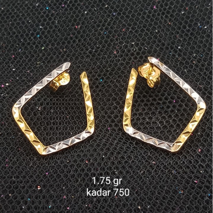 Anting Emas 17K - 1.75 gr Kadar 750 - 1539