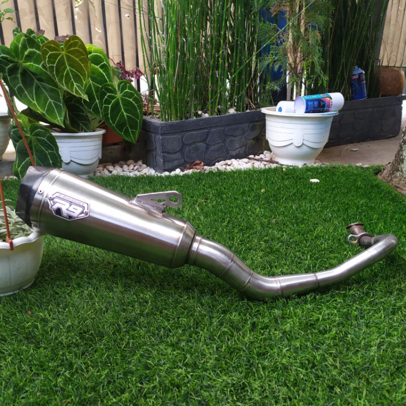 knalpot r9 new alpha ori murah untuk pcx vario adv