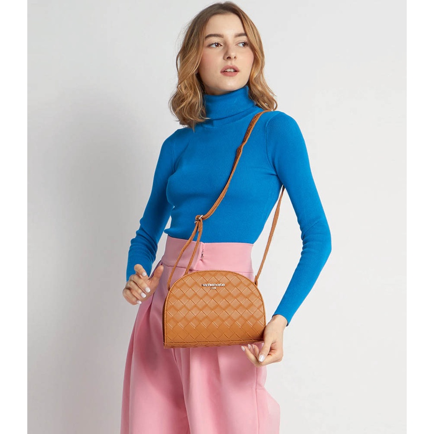 TAS SELEMPANG WANITA SOPHIE PARIS ORIGINAL TAS ZOOEY SLING MUSTARD  T8398M5  TAS MURAH