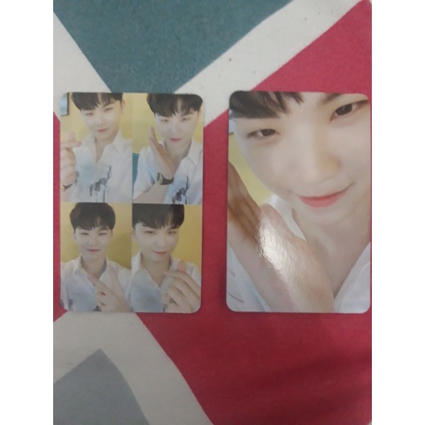 PHOTOCARD SEVENTEEN WOOZI HENGGARAE DUL NET GRID PC VERNON YIZHIYU