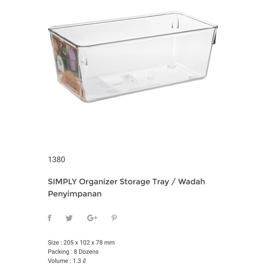 storage organizer transparan , bin pantry acrylic tempat penyimpanan buah sayur