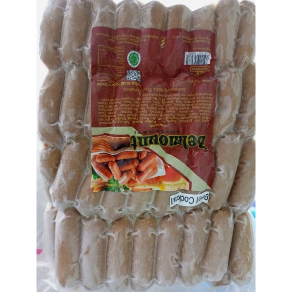 

beef coctail / sosis sapi mini isi 66pcs