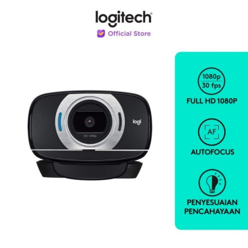 Logitech C270 Webcam HD 720P,  BRIO 300 Full HD 1080 dengan Shutter Privasi, Mikrofon Noise Reduction