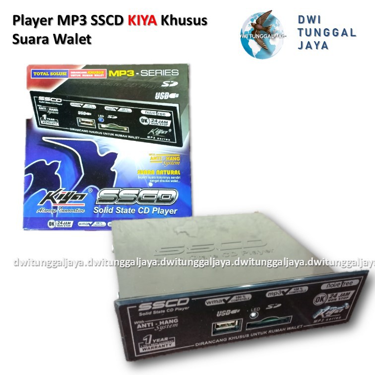 Player MP3 Walet SSCD Kiya Khusus Suara Walet Untuk Ampli Rakitan