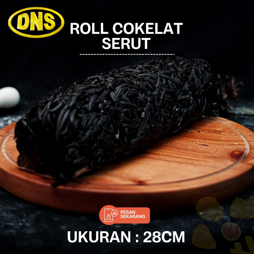 

Roll Keju dan Cokelat Serut PREMIUM / Bolu Gulung / Kue Arisan, Lebaran dan Natal