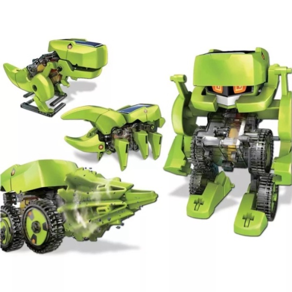 

DIY KIT Robot T3 4in1 Robotic Mainan Edukasi Anak Kit Tenaga Matahari Murah