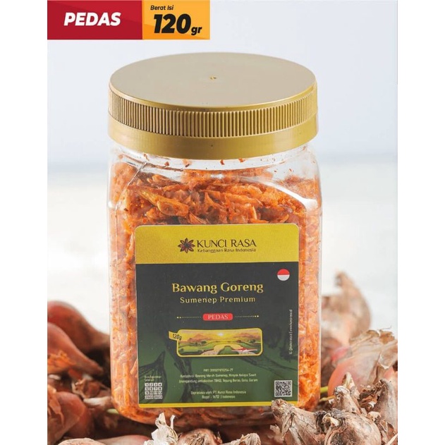 

Bawang Goreng Kunci Rasa Pedas 120g