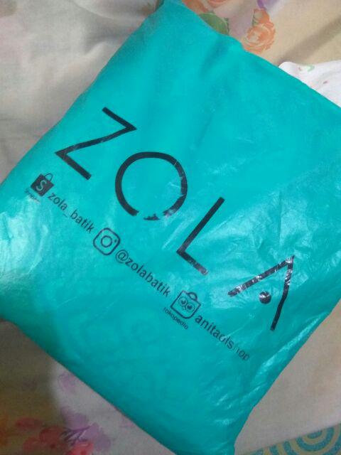 Zola_batik Couple Batik Brokat Long Blouse Misbi