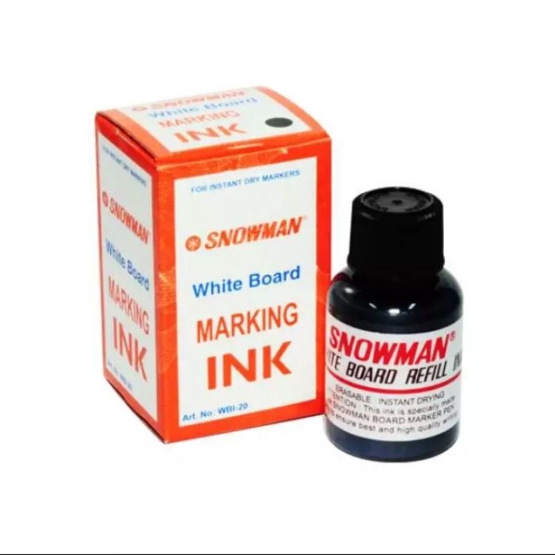 

tinta refil snowman