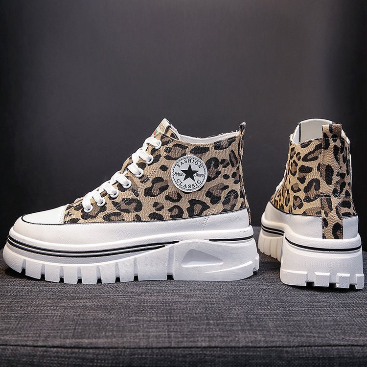 [ ORIGINAL IMPORT ] Sepatu Boots Leopard Wanita Import Premium Quality SI 154