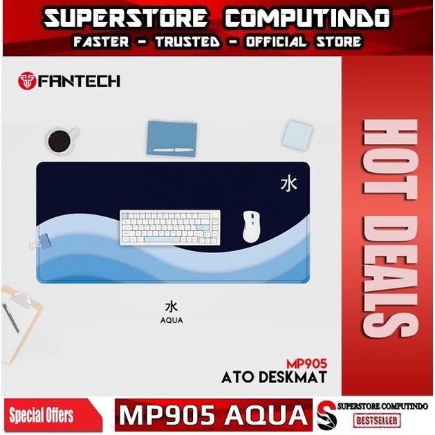 Fantech MP905 ATO Deskmat AQUA 水 MP905 Mousepad XL