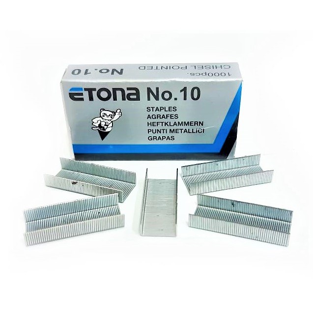 

STAPLES KECIL ISI STAPLER NO.10 ETONA STEPLES