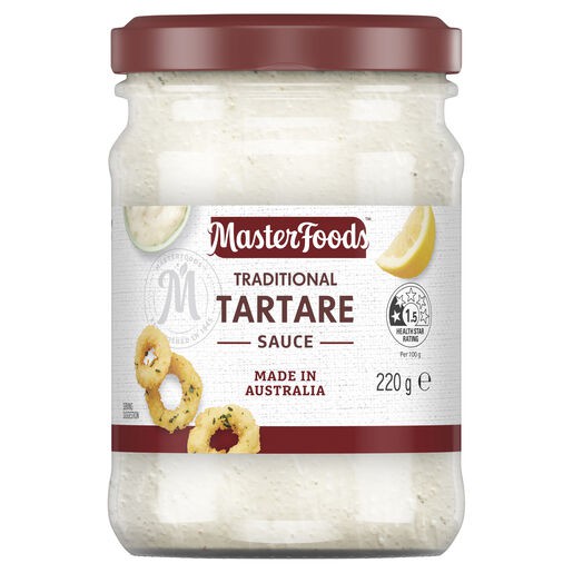 

masterfoods traditional tartare sauce 220gr