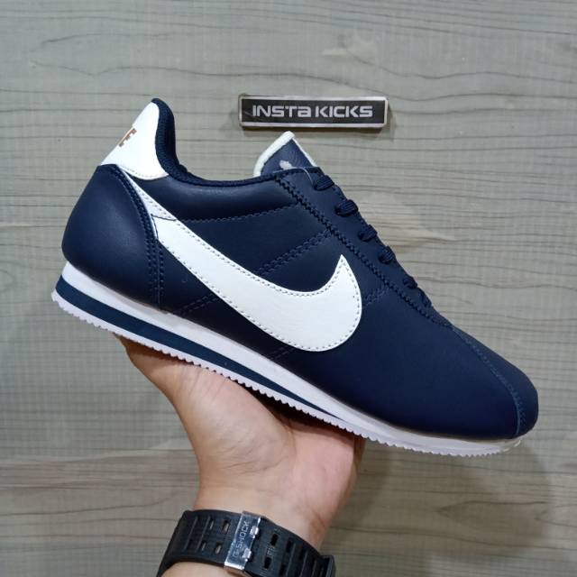 Jual SEPATU NIKE CORTEZ NAVY WHITE 