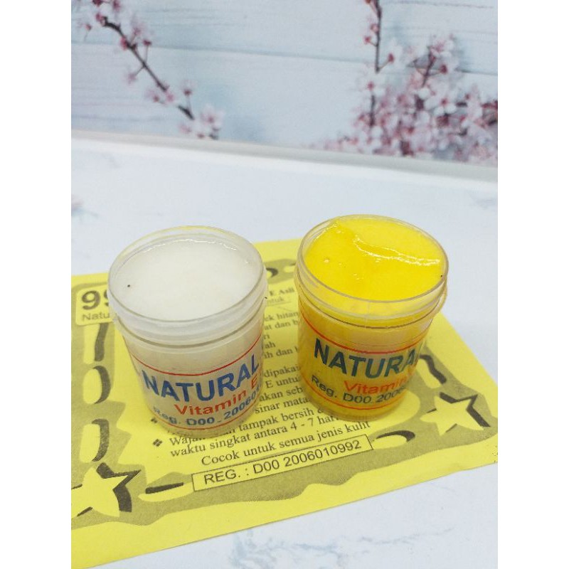 CREAM NATURAL 99 + VITAMIN E / Natural 99 Original Satuan