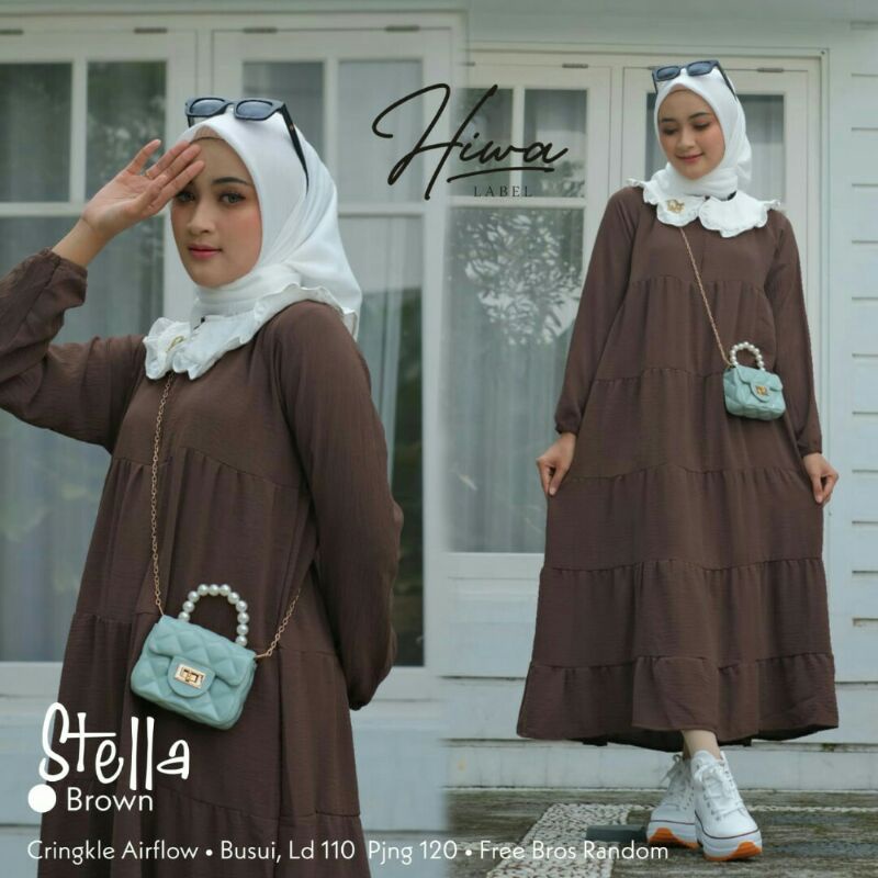 STELLA Midi Dress Ori by Hiwa