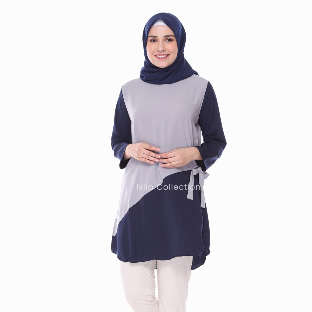 Tunik Wanita Aera Grey