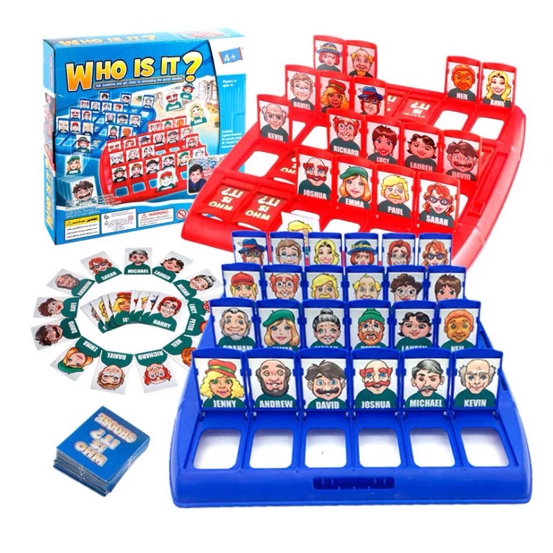 Mainan Anak Papan Permainan Tebak Gambar Who Is It Board Game SS1556