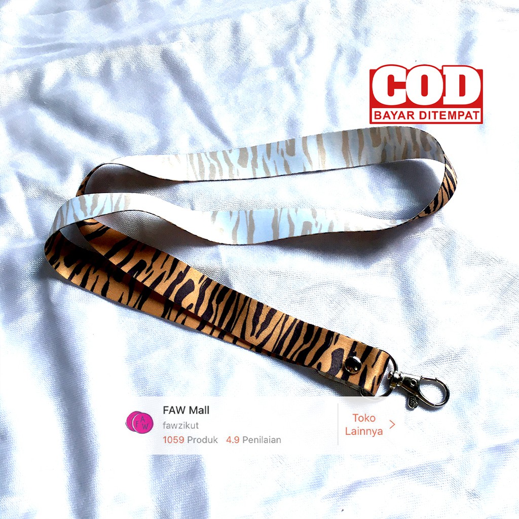 

Tali Landyard Leopard // Tali ID Card