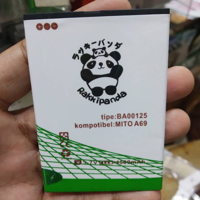 Baterai Mito A69 BA00125 Battery Mito A69 BA 00125