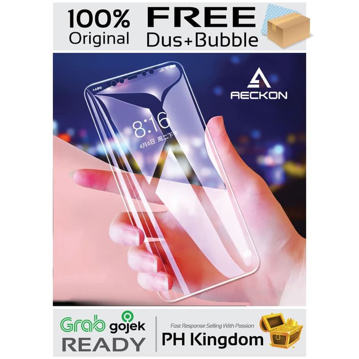 Aeckon Xiaomi Mi 8 Mi8 - Tempered Glass Clear HD [ORIGINAL]