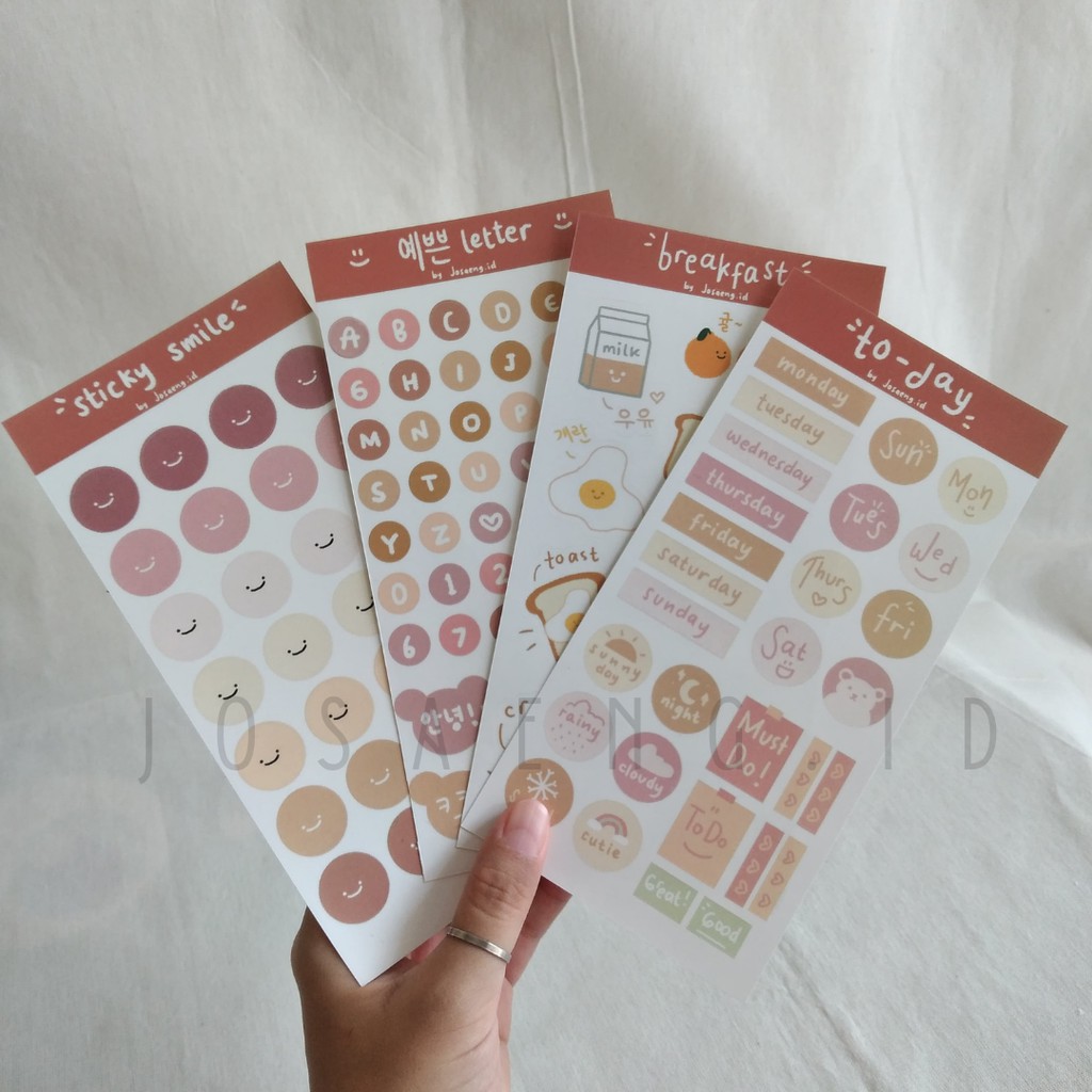 

STICKER LUCU | STICKER DEKORASI | STICKER AESTHETIC | STICKER KOREA