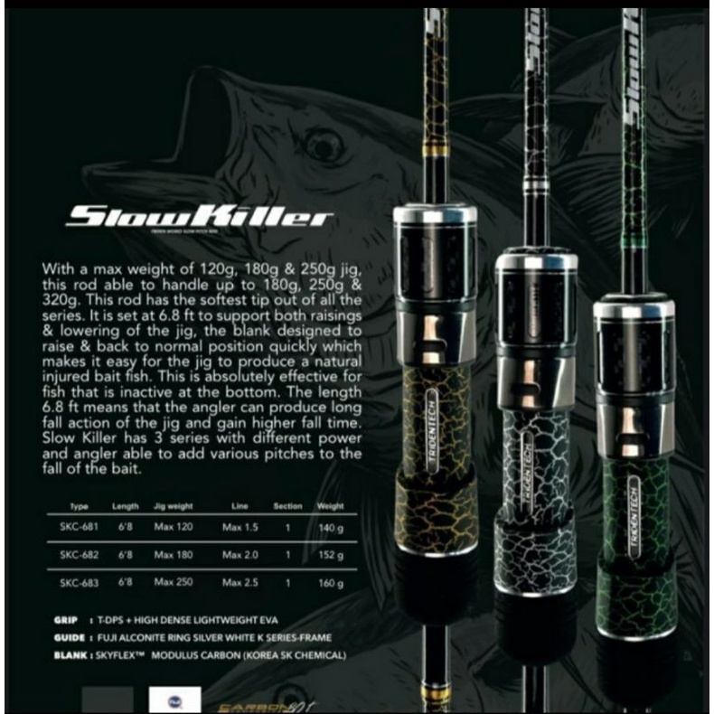 Rod Joran Tridentech Slow Killer OH