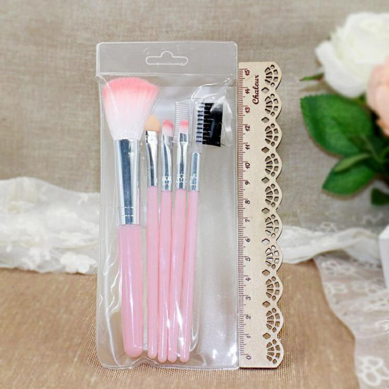 Paket Brush Makeup 5in1 lengkap