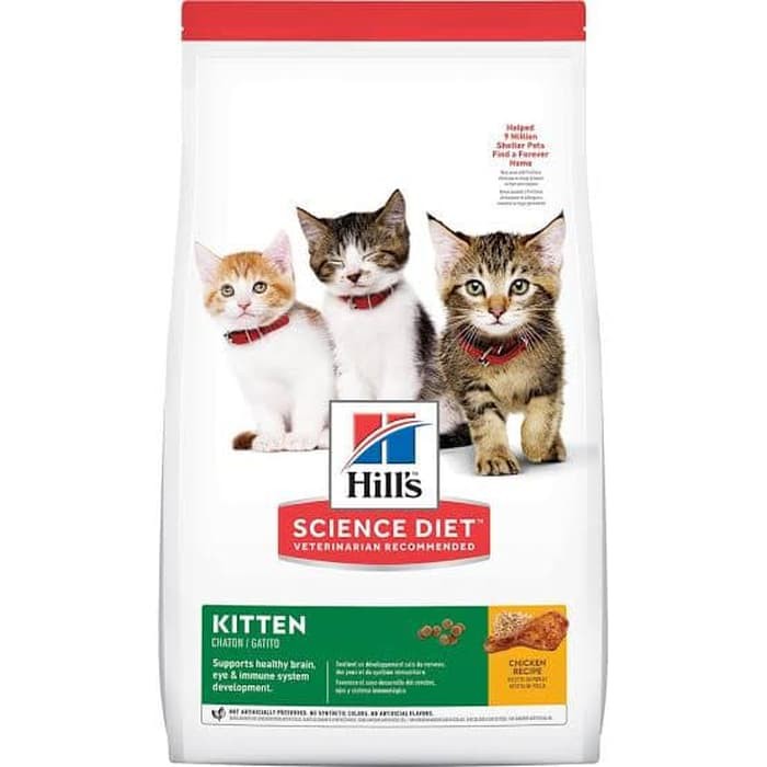 science diet kitten 4kg makanan kucing