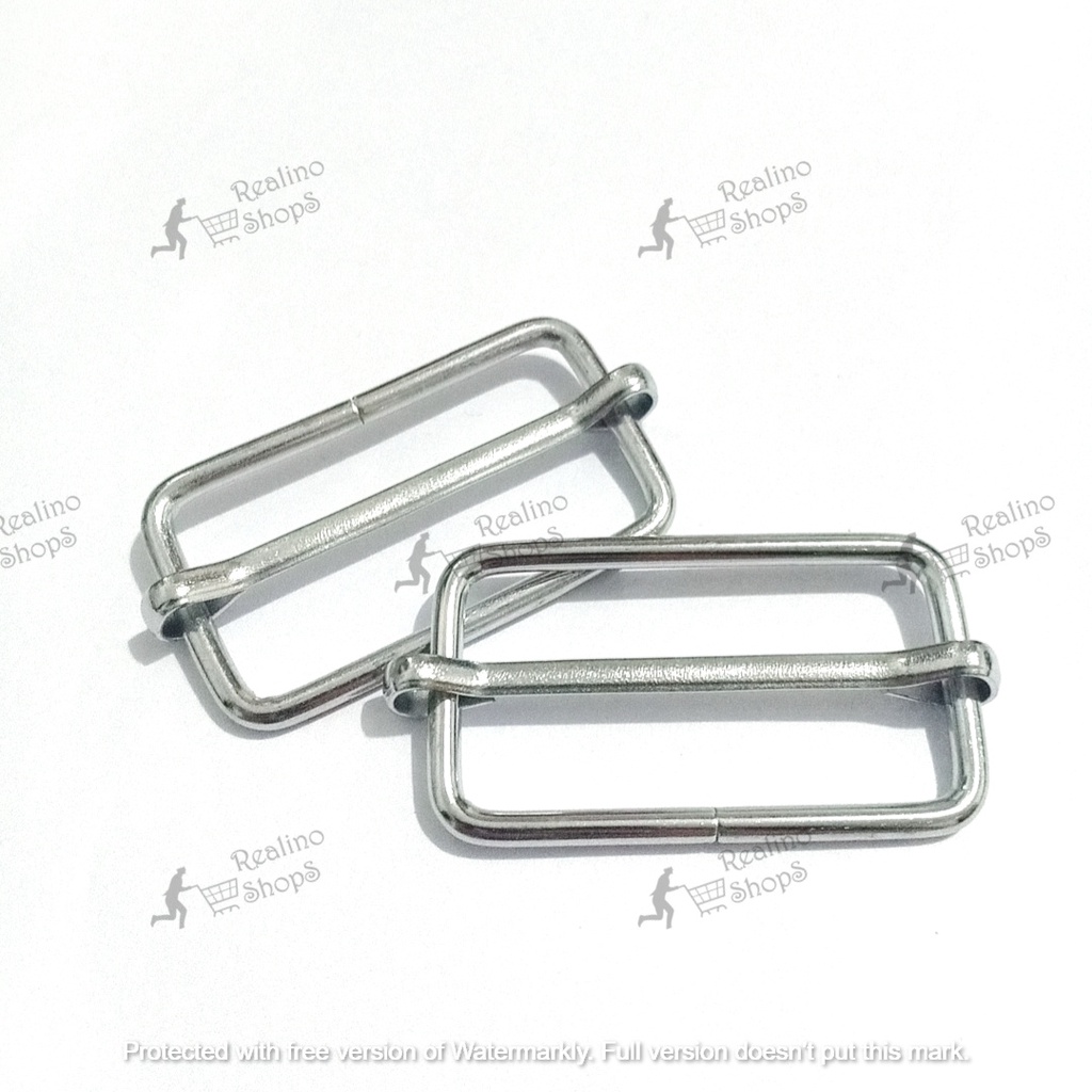 RING JALAN/SRE/GESER - 4CM NEKEL (KUALITAS B) - AKSESORIS TAS