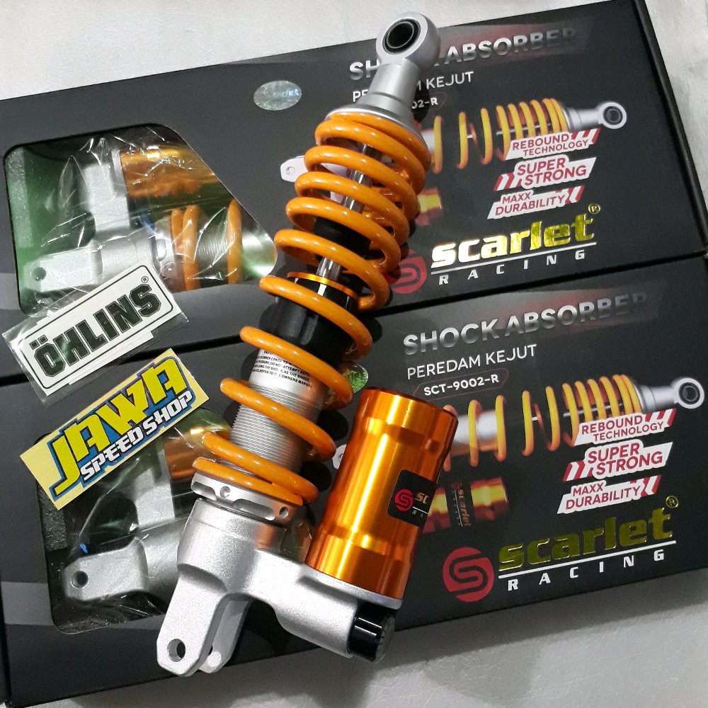 Jual shok scarlet tabung bawah uk 305mm matic Diskon