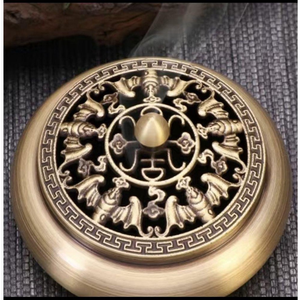 Wonder Incense Burner Craft Dekorasi Rumah Cense Stick Holder Hollow Lotus