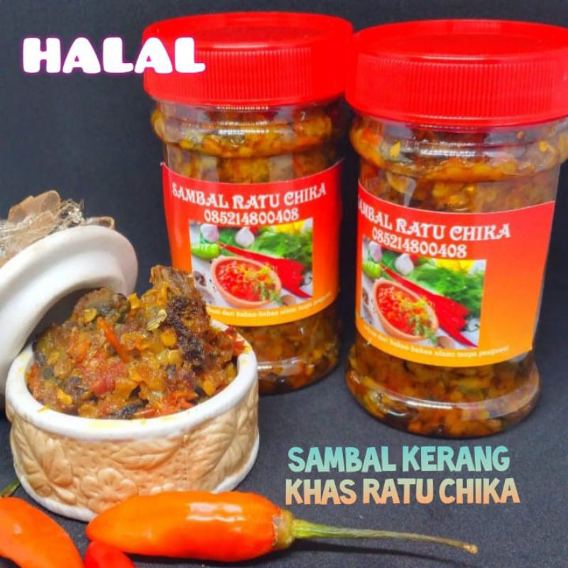

SAMBAL KERANG HOMEMADE RATU CHIKA 200GRAM