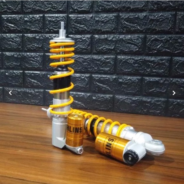 Shockbreaker Ohlins Vespa Sprint Iget Primavera S LX LXV Depan Belakang Grs 3 Thn Original