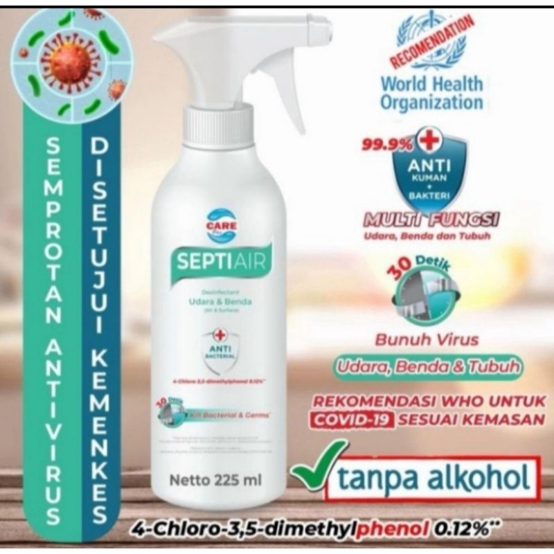 SEPTIAIR 225ML Disinfectant