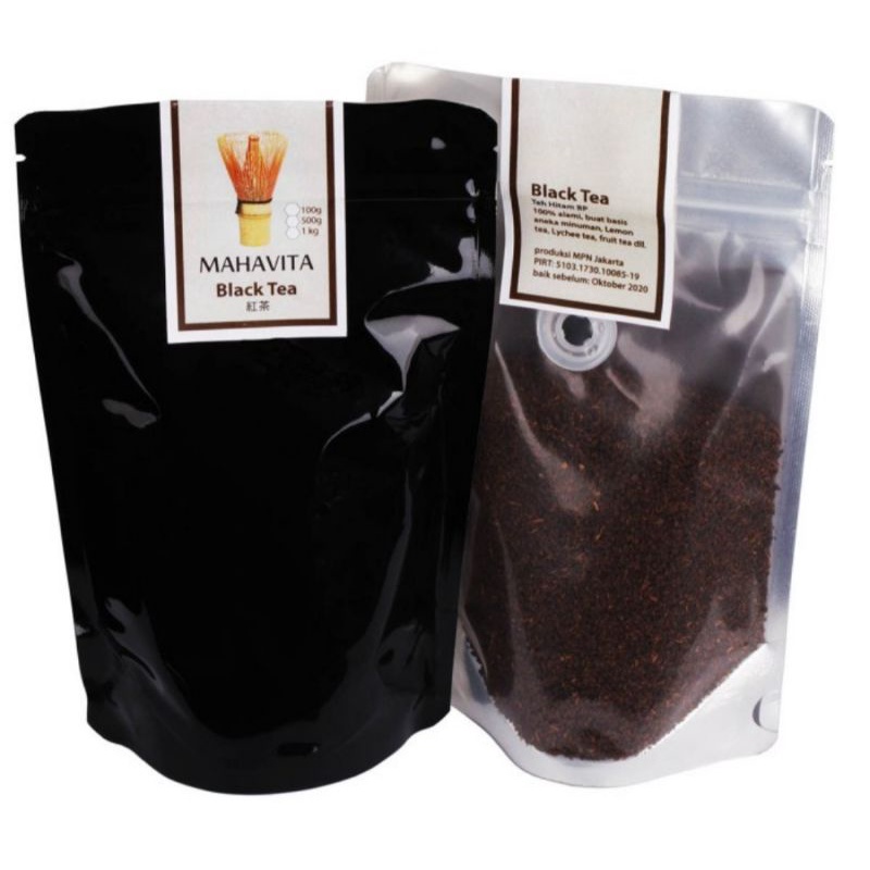 

MAHAVITA Black Tea - Grade BP Untuk Bisnis Aneka Minuman DiCafe - 100 Gr