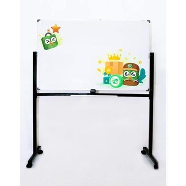 

Whiteboard Magnetic Double Face SAKANA 120 x 180 cm - Termasuk Ongkir