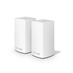 Linksys Velop WHW0102-AH AC2600 Dual Band MU-MIMO 2 Pack Mesh Network