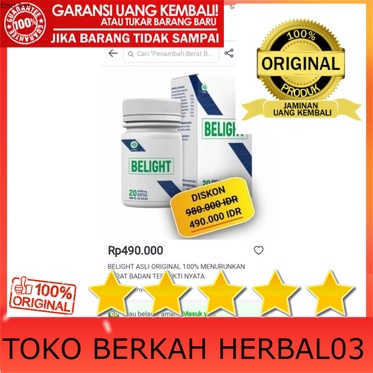 100% ASLI BELIGHT HERBAL OBAT PENURUN BADAN ASLI ORIGINAL 100%