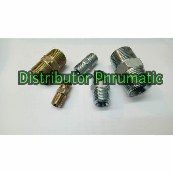 DOUBLE NEPEL 1/4 X 1/4 NPT NPT