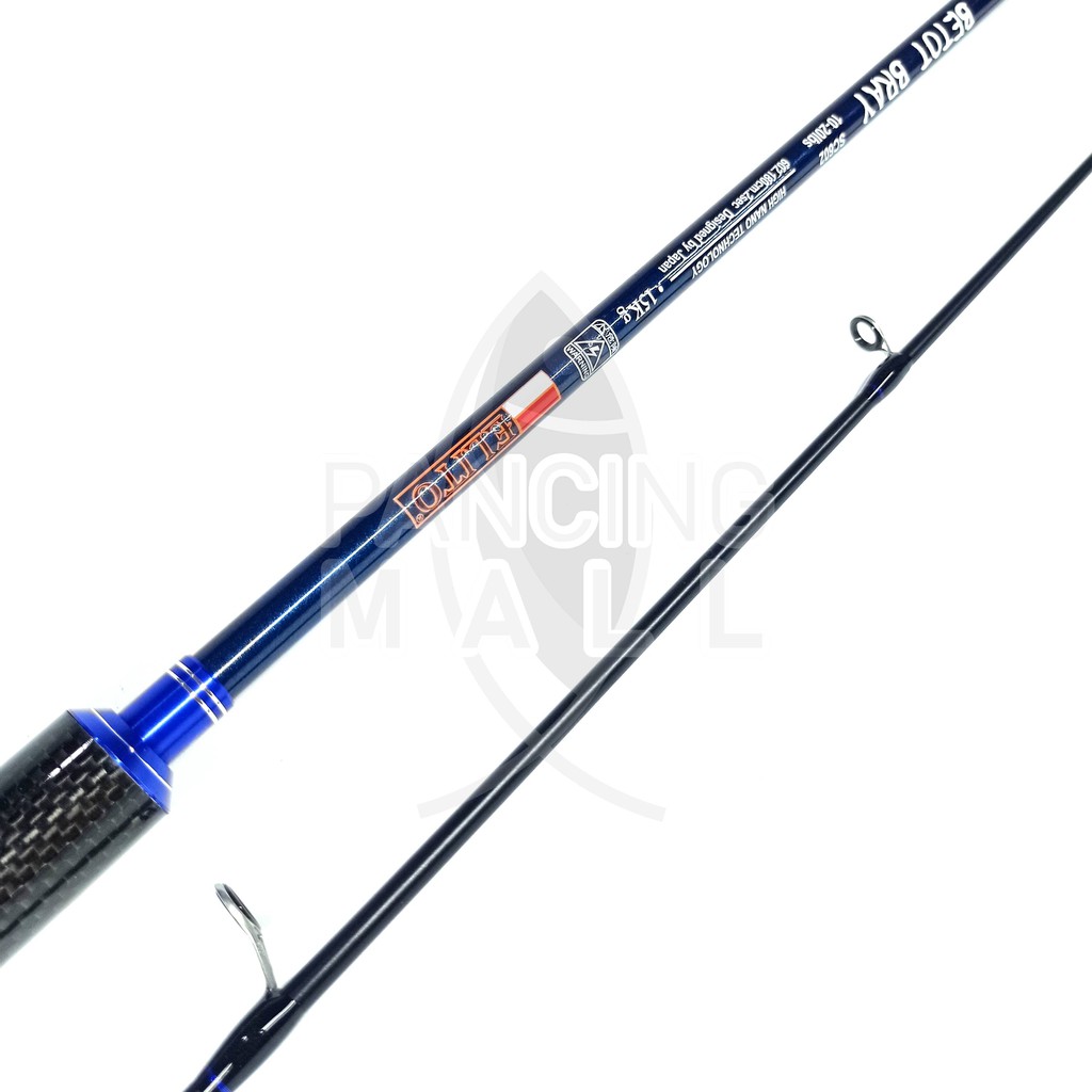 Joran Spinning Iroly Betot Bray Original Carbon Solid Fuji Ring 180 cm