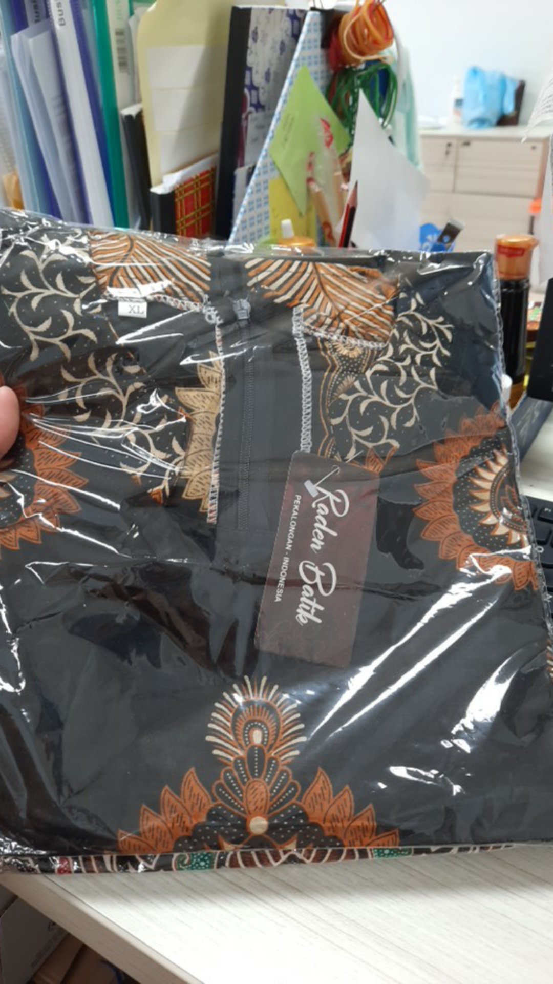 Baju Tunik Batik Motif Wayang