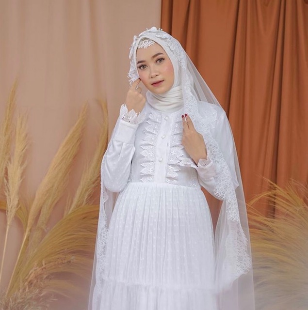 veil atau tudung pengantin